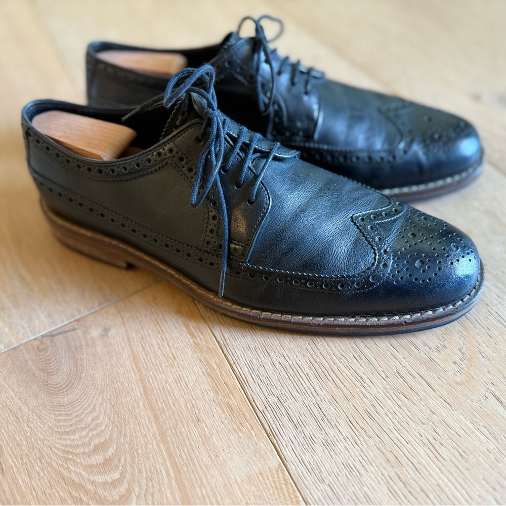 Cole Haan Dark Leather Oxfords